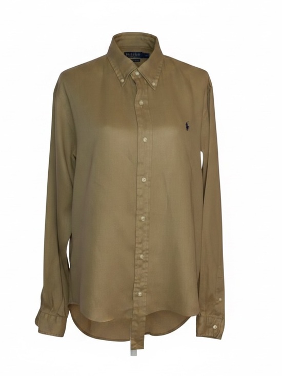 Lauren Ralph Lauren Other - LAUREN RALPH LAUREN “Blake” Oxford Signature Pony Logo Tan Surrey Size Large